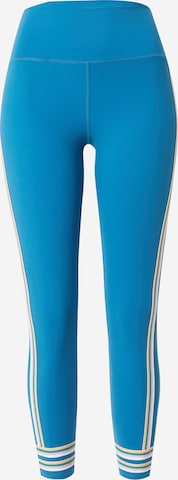 Hurley Skinny Workout Pants in Blue: front