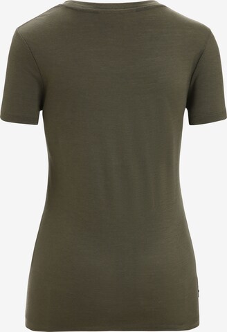 ICEBREAKER Performance Shirt 'Tech Lite II Cadence Paths' in Green