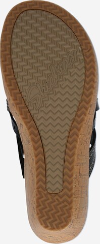 SKECHERS Pantolette 'BEVERLEE - HOT SPRING' in Schwarz