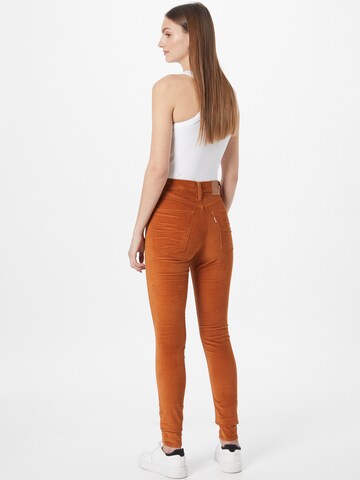 LEVI'S ® Skinny Jeans 'Mile High Super Skinny' in Brown