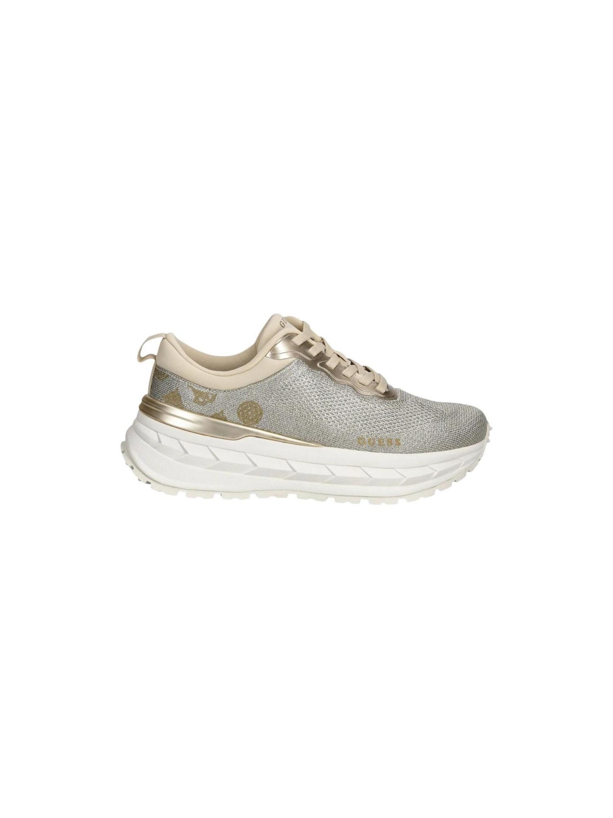 GUESS Sneakers laag 'Runit 4G' in Goud