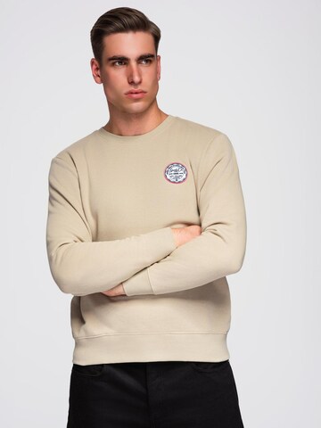 Ombre - Sudadera en beige