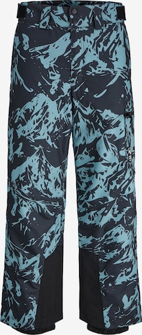 Pantaloni per outdoor 'JJAW25' di JACK & JONES in nero: frontale