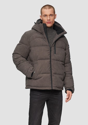 s.Oliver Winterjacke in Braun: Vorderseite