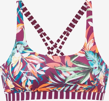 VENICE BEACHBustier Bikini gornji dio - crvena boja: stražnji dio