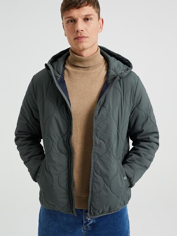 WE Fashion Between-Season Jacket in Green: front