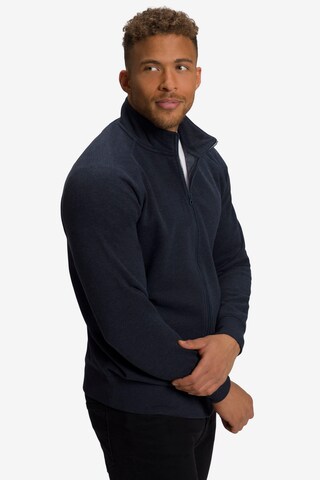 JP1880 Zip-Up Hoodie in Blue: front