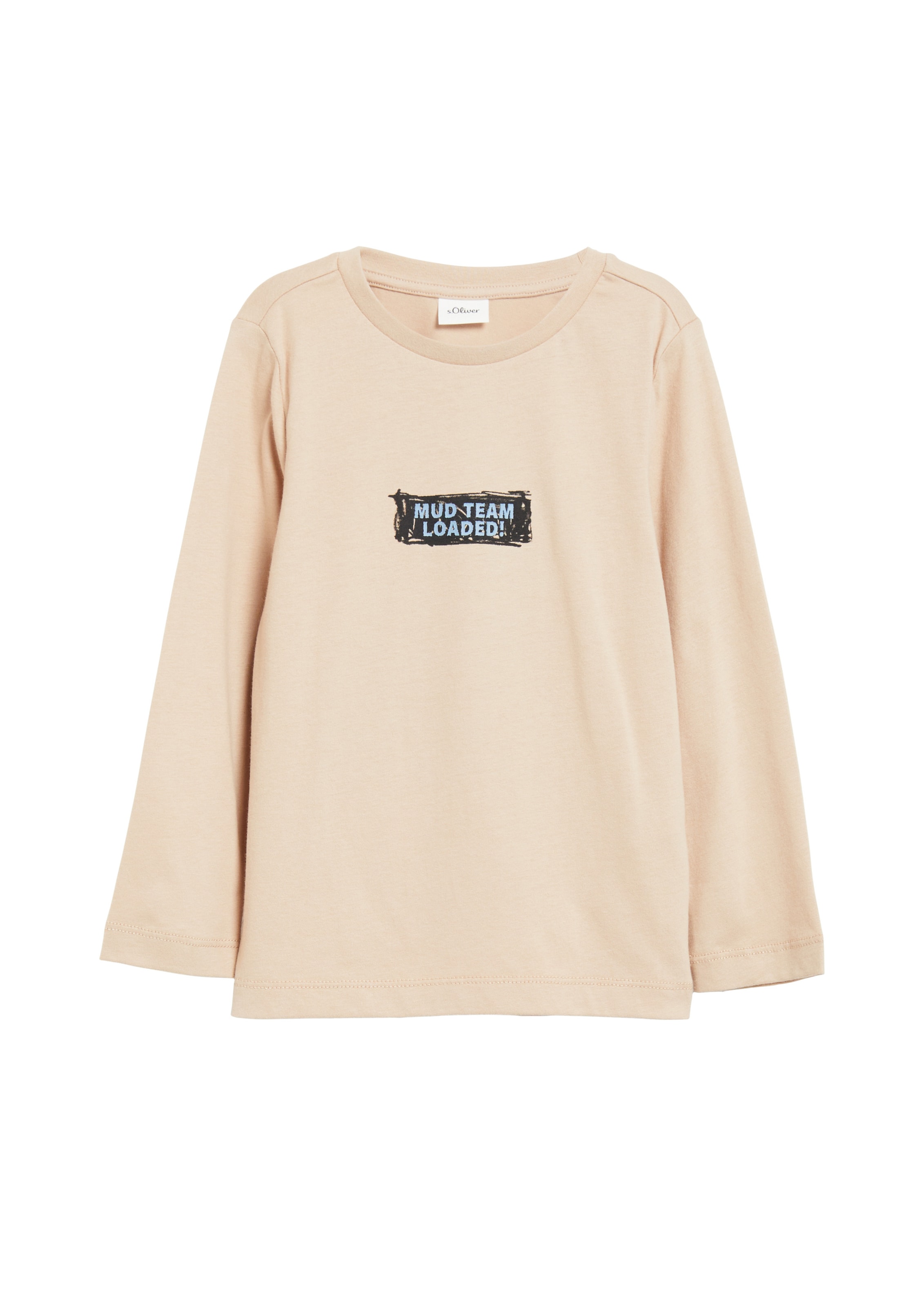 T-Shirt s.Oliver en beige : devant