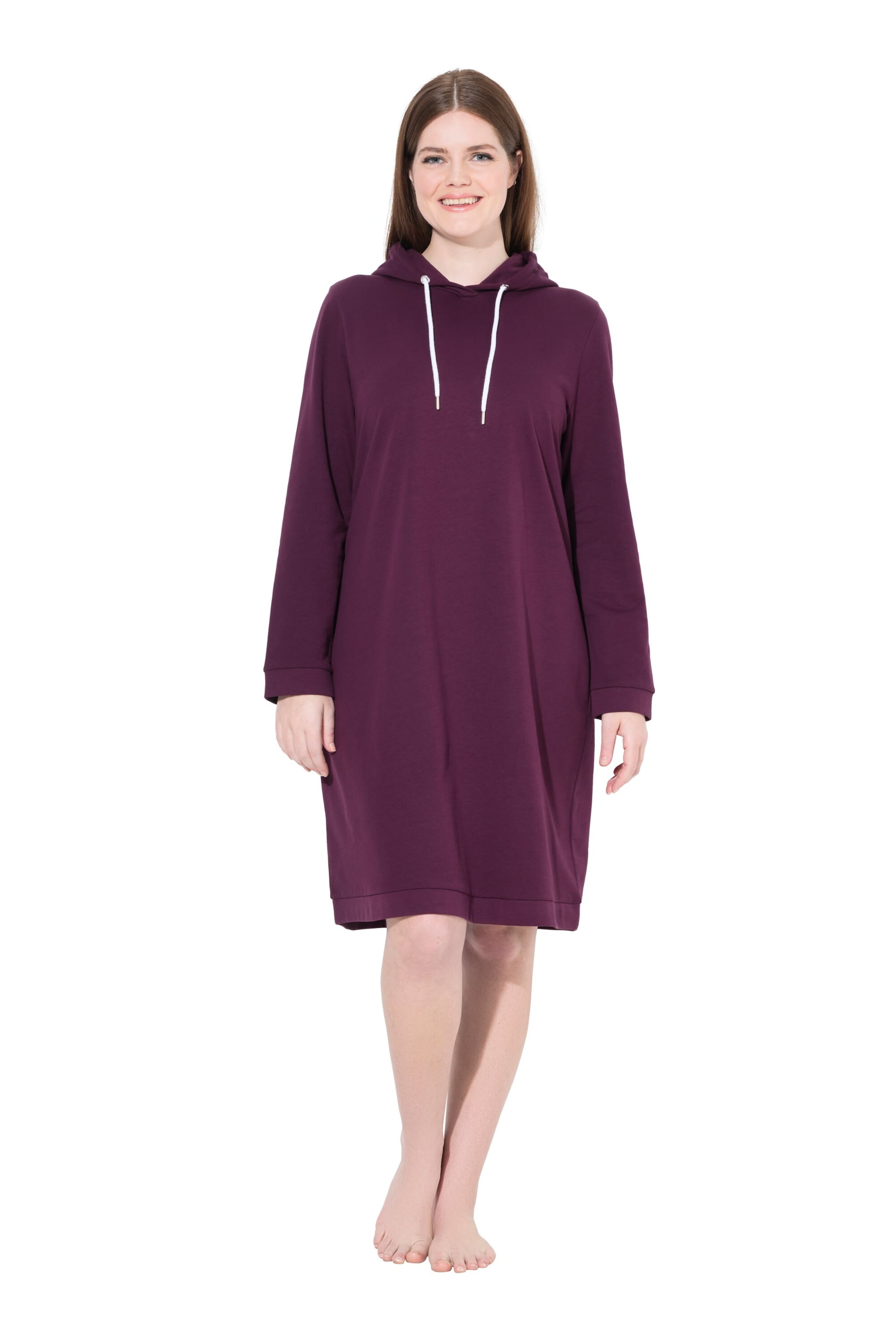 Ulla Popken Nightgown in Red: front