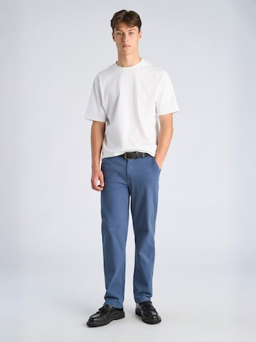 Lindbergh Baggy Chino in Blauw