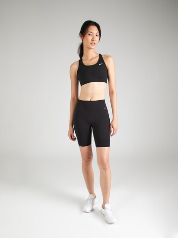 NIKE Skinny Sportshorts 'ZENVY' in Schwarz