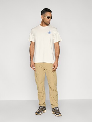 THE NORTH FACE Majica 'MOUNTAIN CELEBRATION' | bela barva