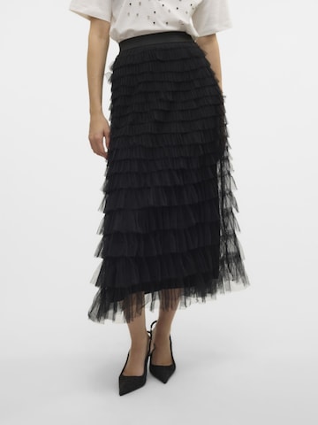 VERO MODA Nederdel i sort: forside