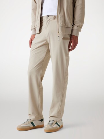 GUESS Regular Pants in Beige: front