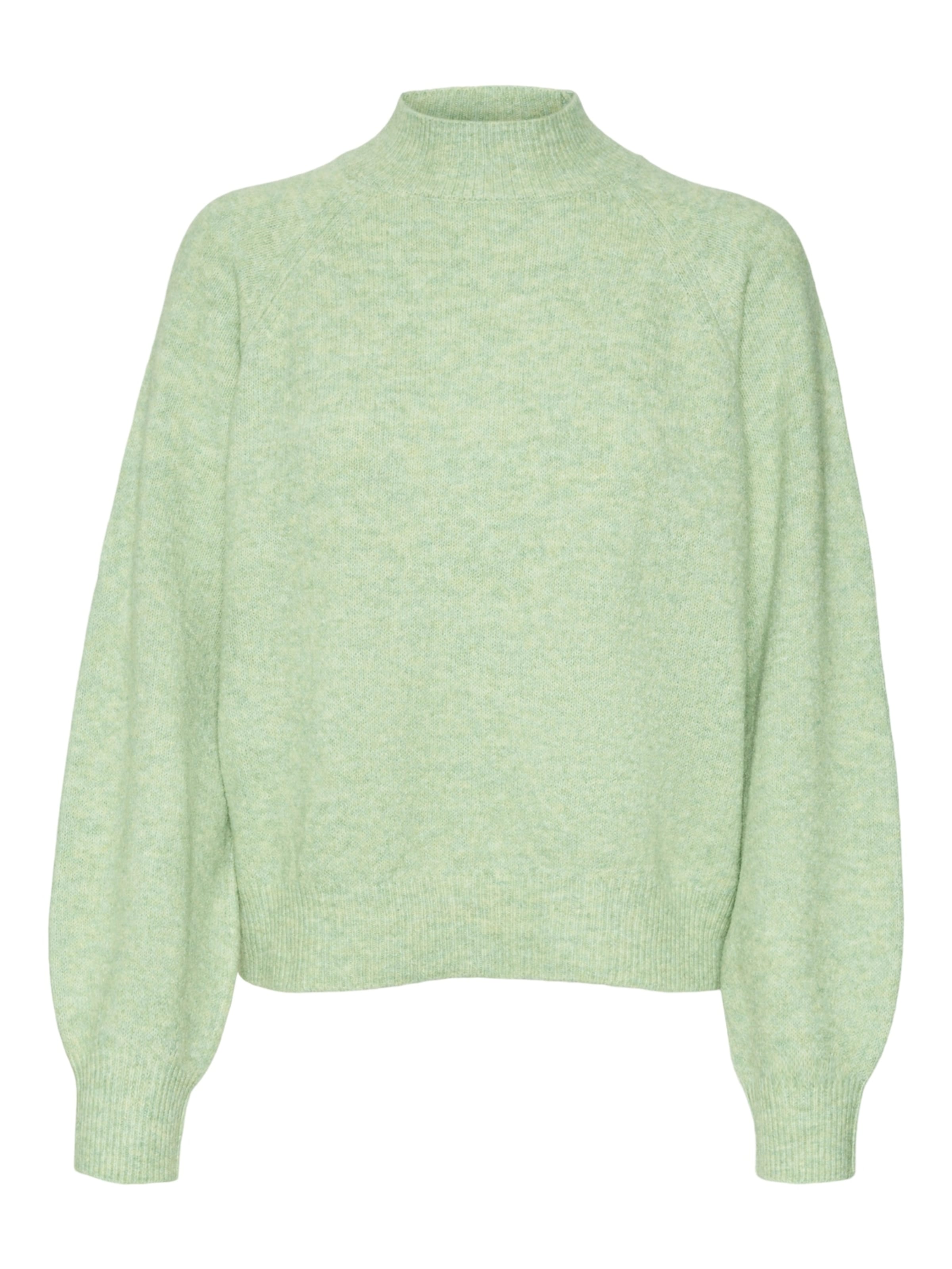 Pullover 'VMLeaf' di VERO MODA in verde: frontale