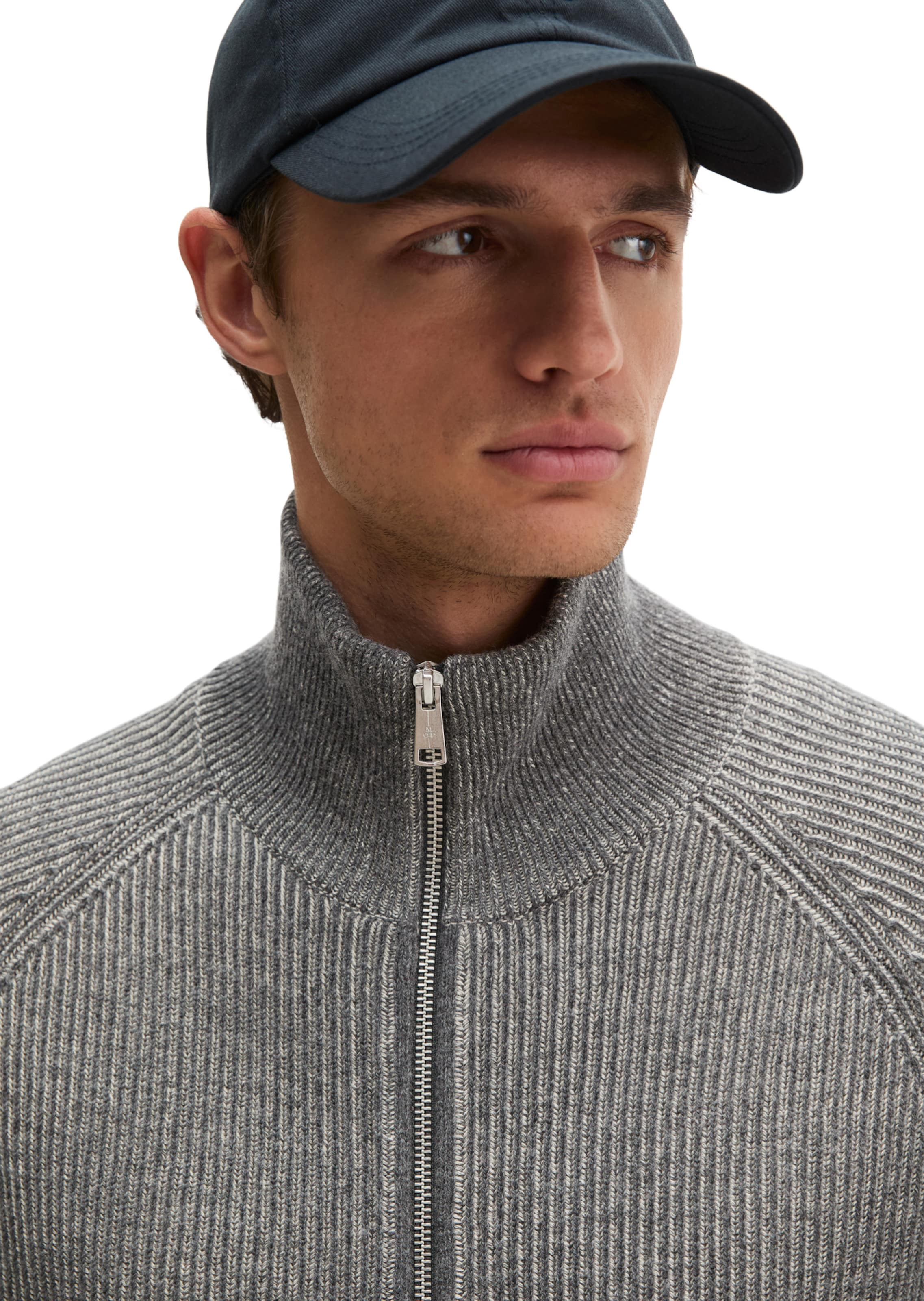 Marc O'Polo Knit cardigan in Grey