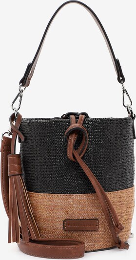 Emily & Noah Beuteltasche ' Elena ' in beige / cognac / schwarz, Produktansicht