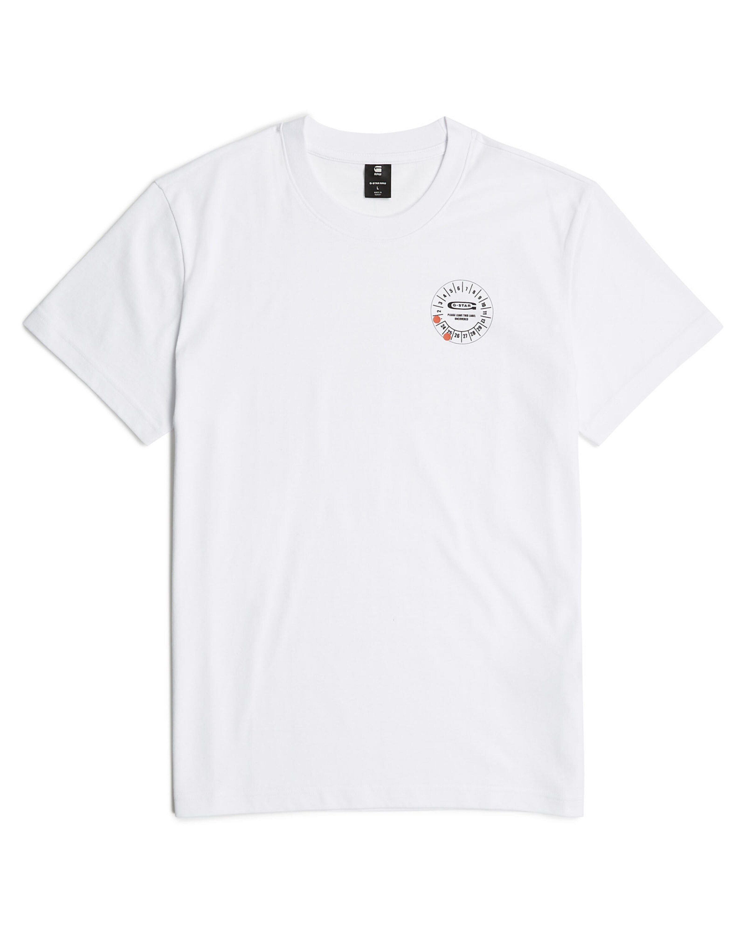 G-STAR Shirt 'Gauge' in White: front