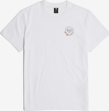 G-STAR Shirt 'Gauge' in White: front
