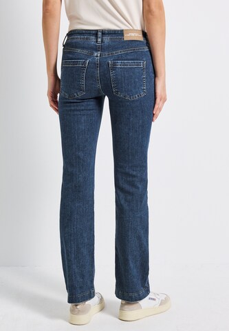 STREET ONE Slimfit Jeans in Blau