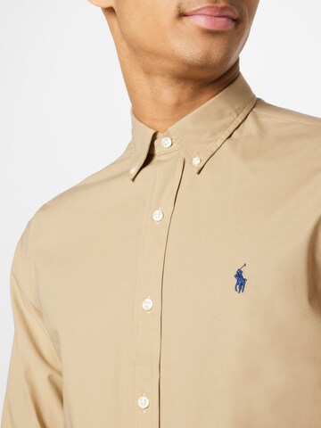 Polo Ralph Lauren Slim Fit Paita värissä beige