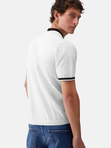 Liu Jo Koszulka 'LIU JO UOMO MAGLIA CHIUSA M/C T-SHIRT' w kolorze biały