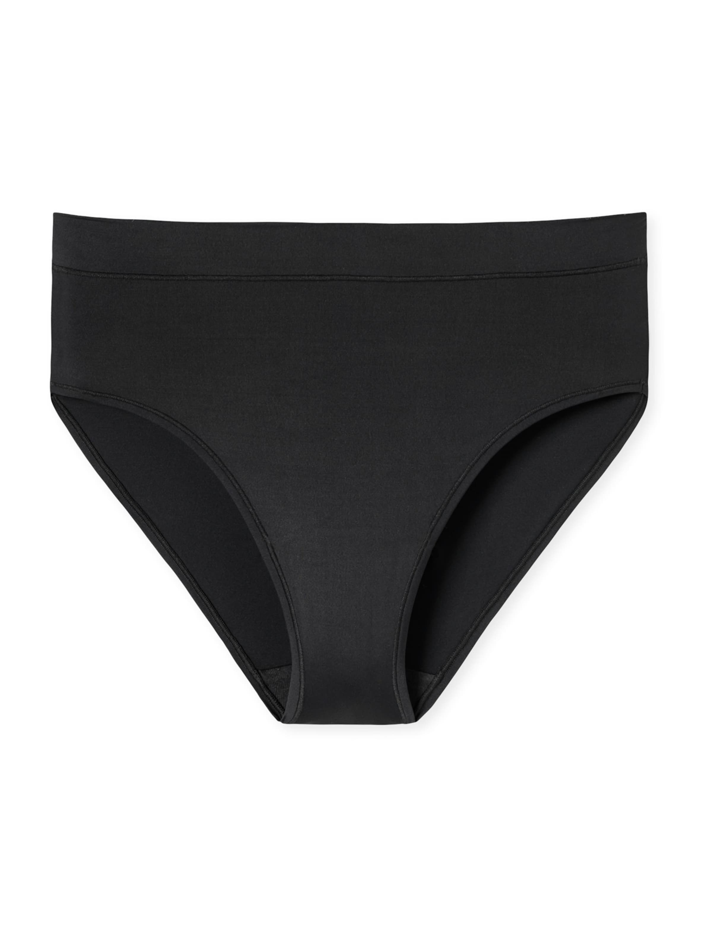 SCHIESSER Broekje ' Retro Pants Unique Micro ' in Zwart: voorkant