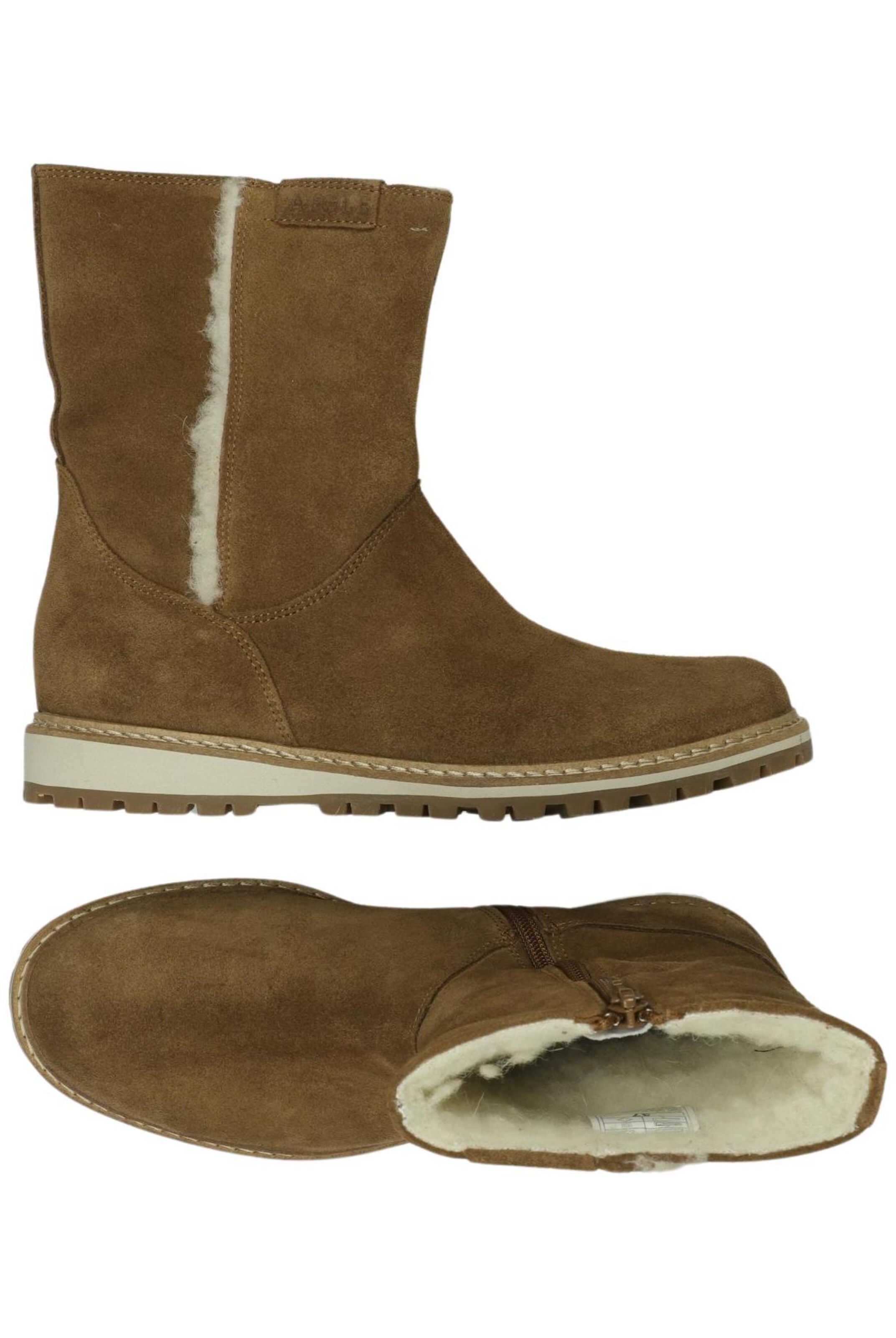 AIGLE Dress Boots in 37 in Brown: front