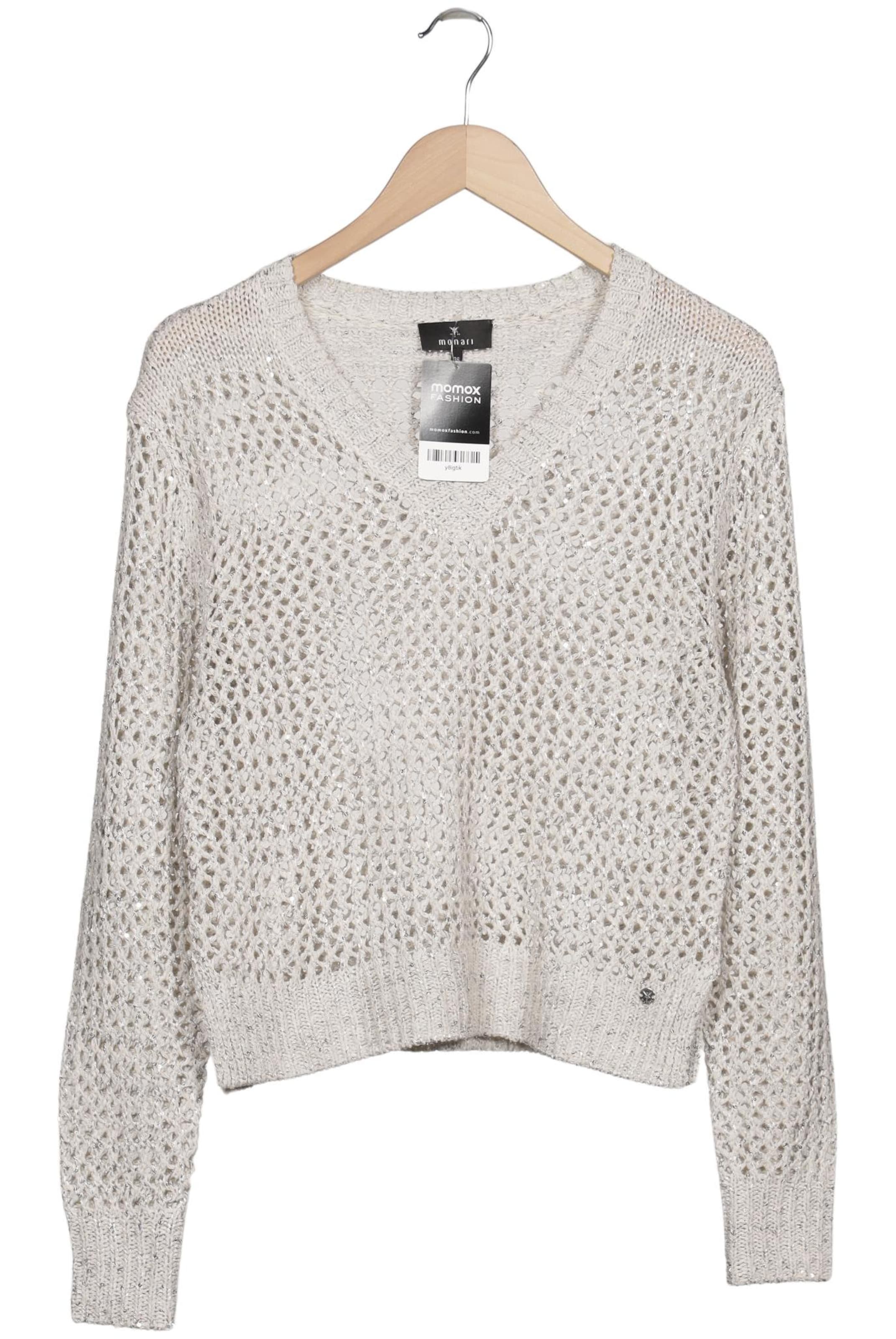 monari Pullover S in Grau: Vorderseite
