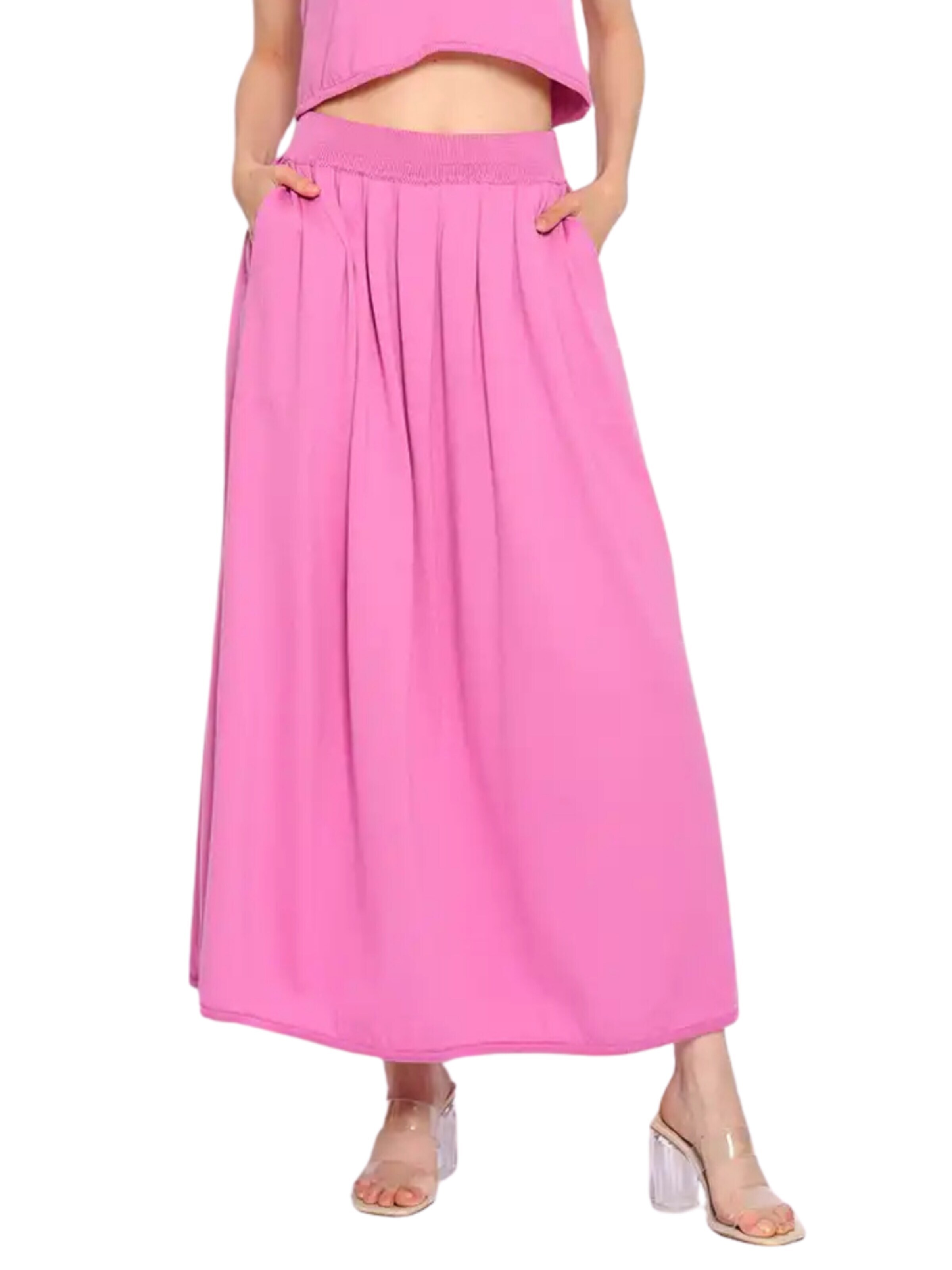 Süel knitwear - Falda 'Hanna' en rosa