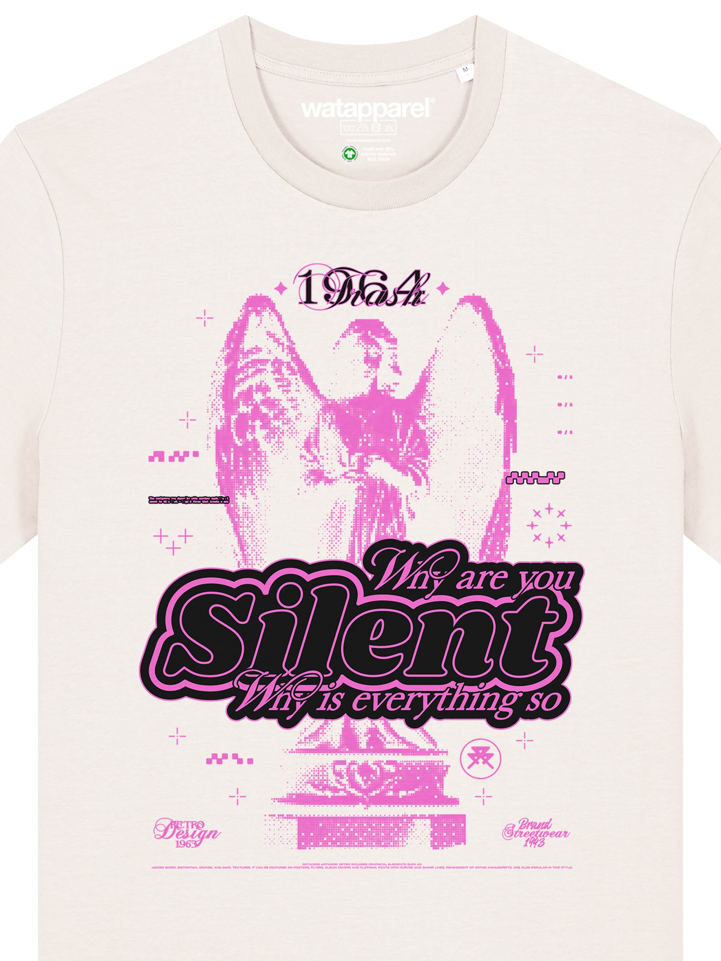 Watapparel Shirt 'Silent' in White