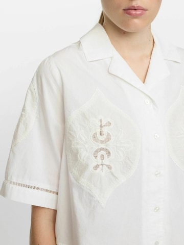 Chemisier 'Hayes' Soft Rebels en blanc