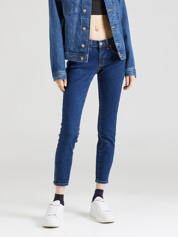 Tommy Jeans Slimfit Kavbojke | modra barva: sprednja stran