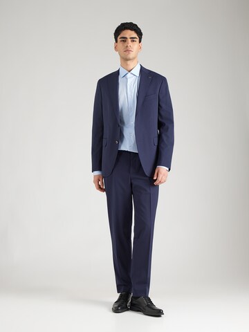 Slim fit Camicia 'DOBBY' di Michael Kors in blu