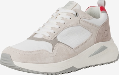s.Oliver Sneakers laag in de kleur Beige / Wit, Productweergave