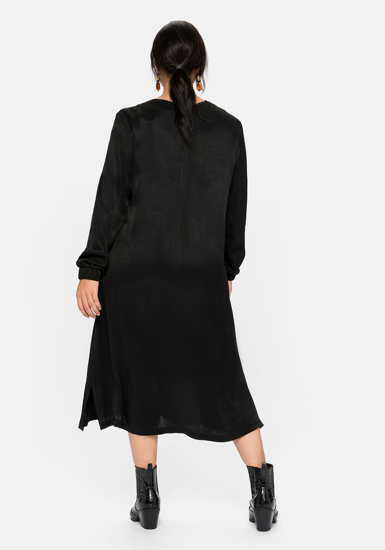 Kobiety D7MTe SHEEGO Sukienka w kolorze Czarnym 