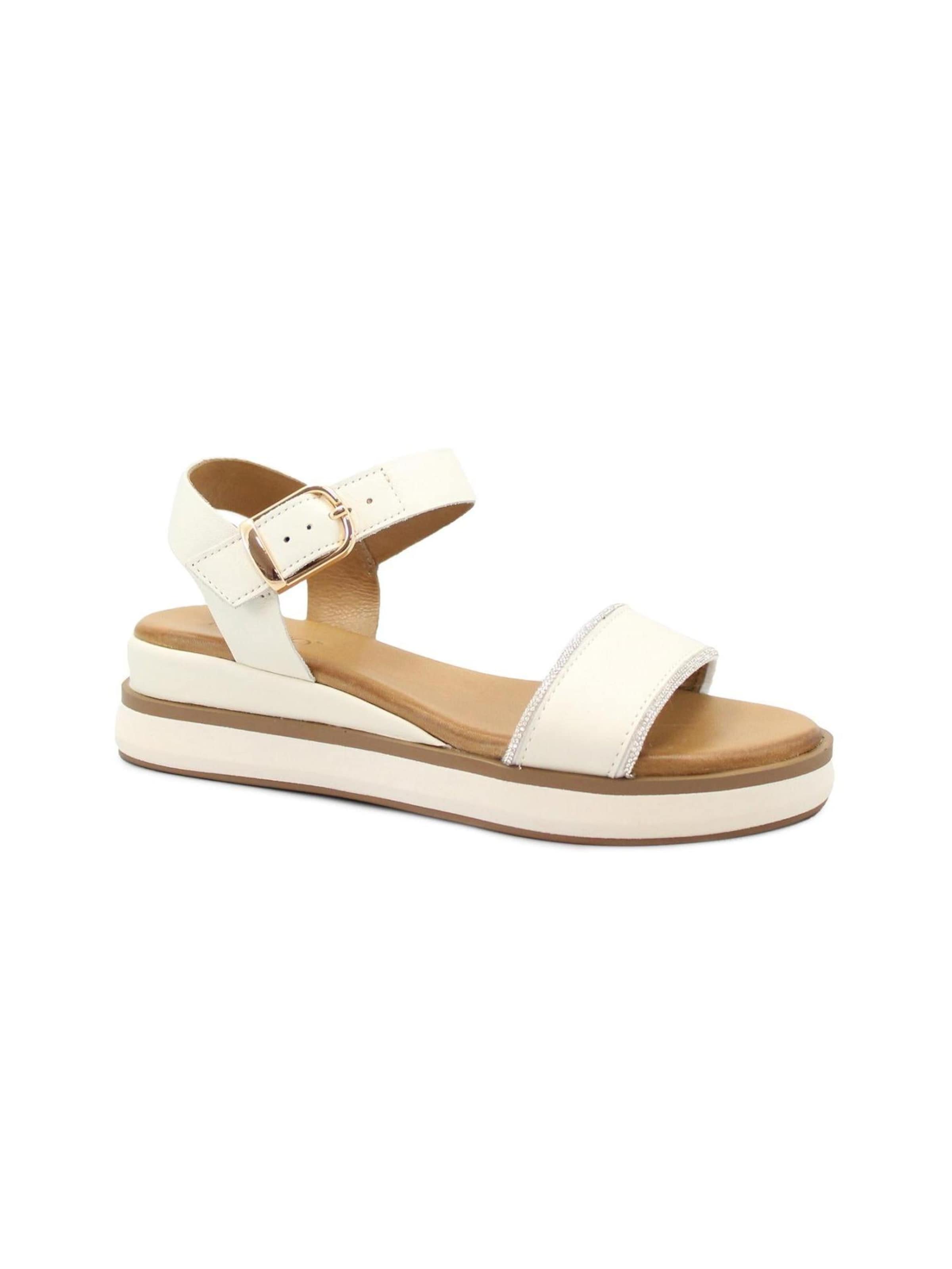INUOVO Sandale‌‌‌ in Beige: Vorderseite