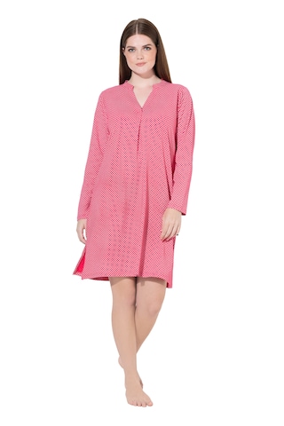 Ulla Popken Nachthemd in Roze: voorkant