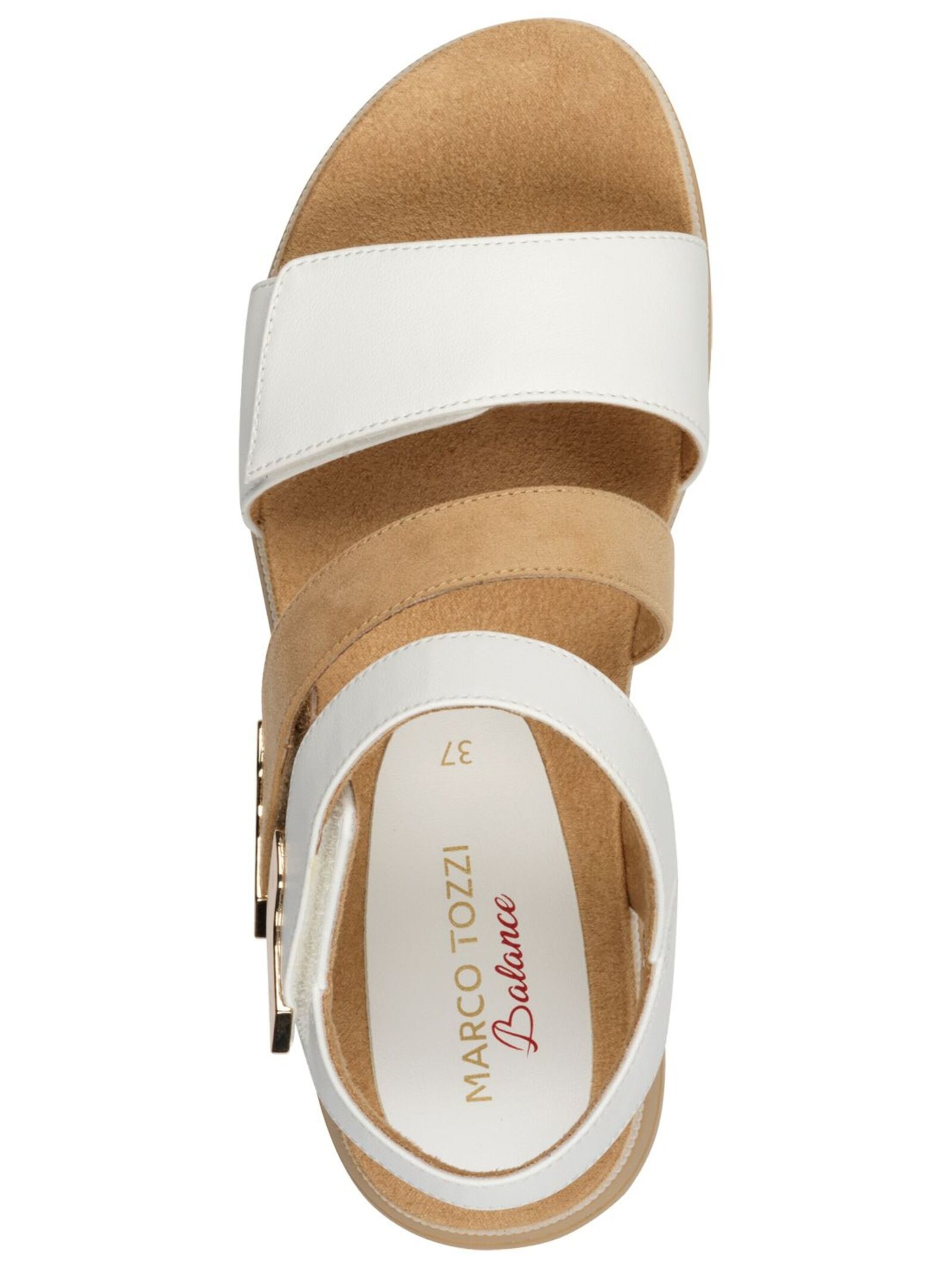 Sandalo con cinturino di MARCO TOZZI in bianco