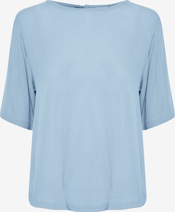 ICHI Blouse 'IHMARRAKECH' in Blauw: voorkant