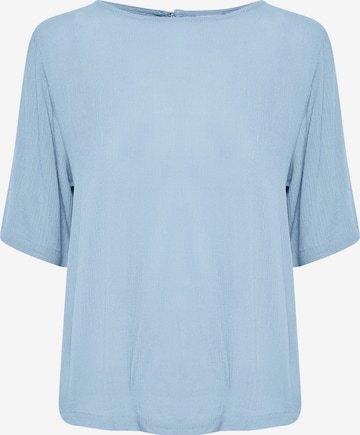 ICHI Blouse 'IHMARRAKECH' in Blue: front