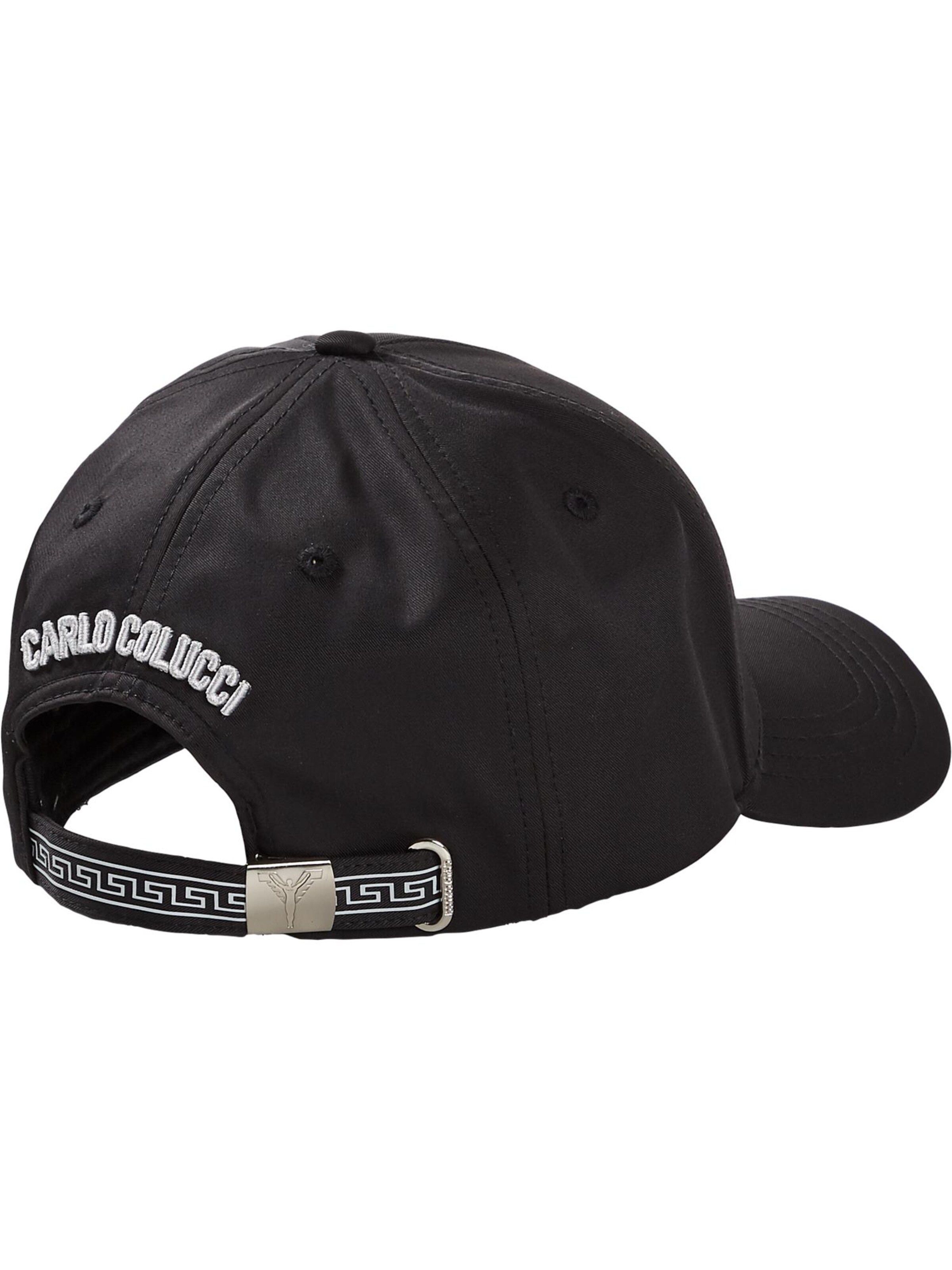 Carlo Colucci Cap 'D'Elia' in Schwarz