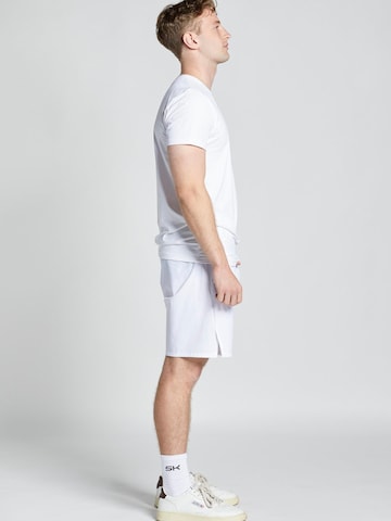 SPORTKIND Regular Workout Pants 'Performance' in White
