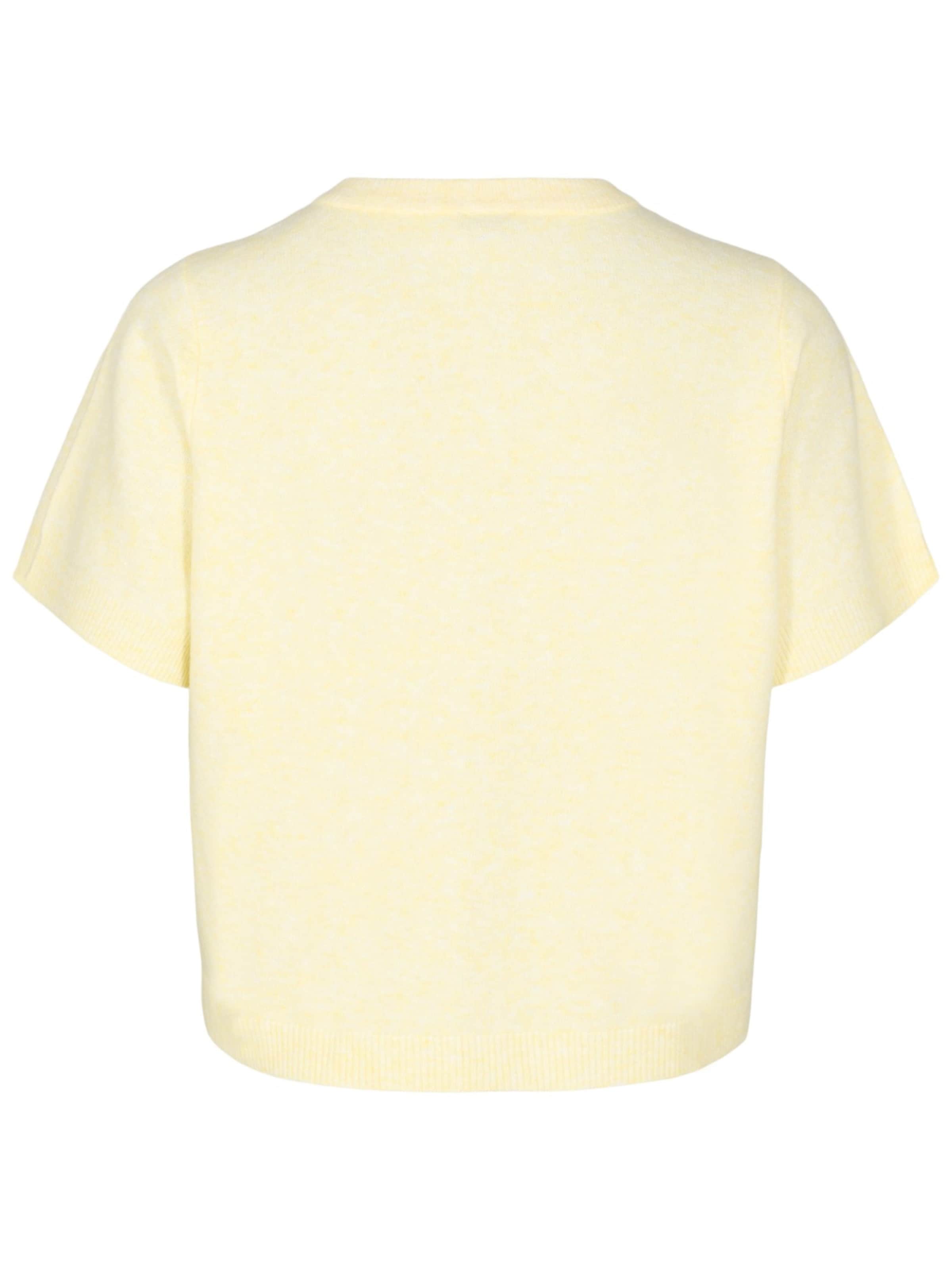 Zizzi Knit cardigan 'Cavista' in Yellow