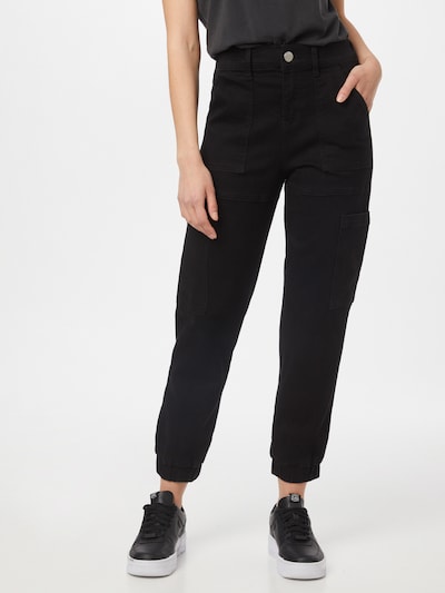 GLAMOROUS Kavbojke | črn denim barva, Prikaz modela