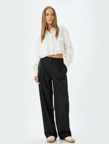 Koton Loosefit Broek in Zwart
