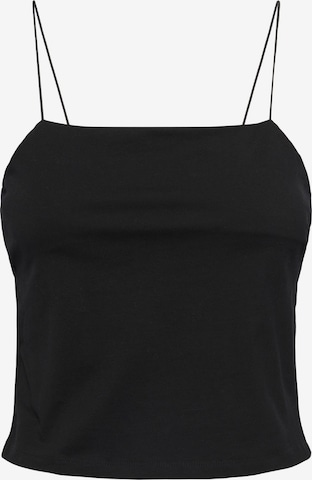 PIECES Top 'KIWI' in Black: front