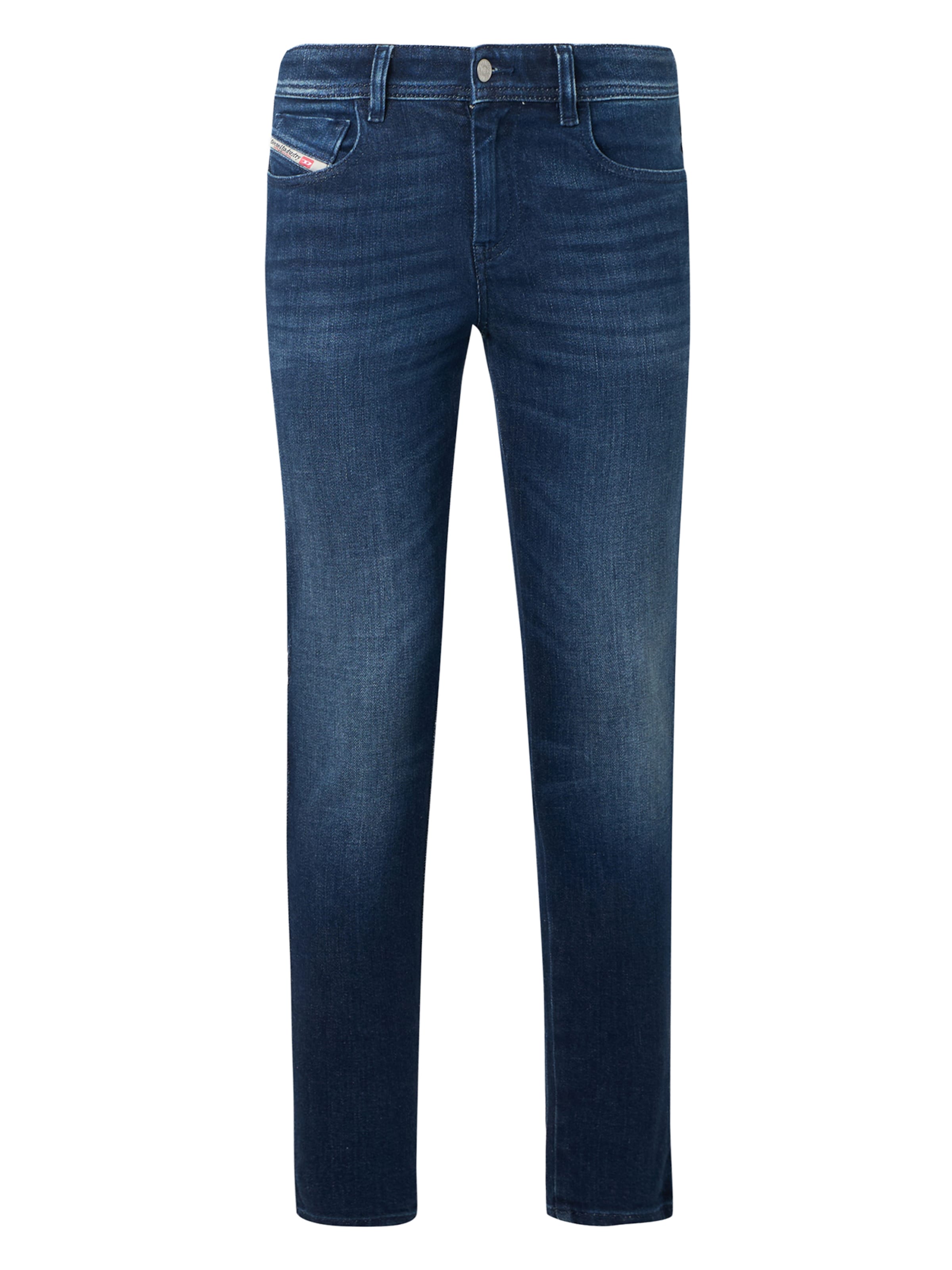 DIESEL Slimfit Jeans '2017 SLANDY' in Blau: Vorderseite