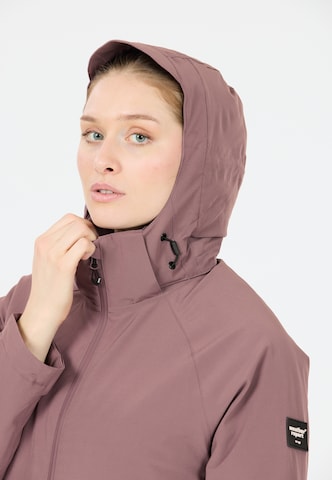 Weather Report Regenjacke in Braun