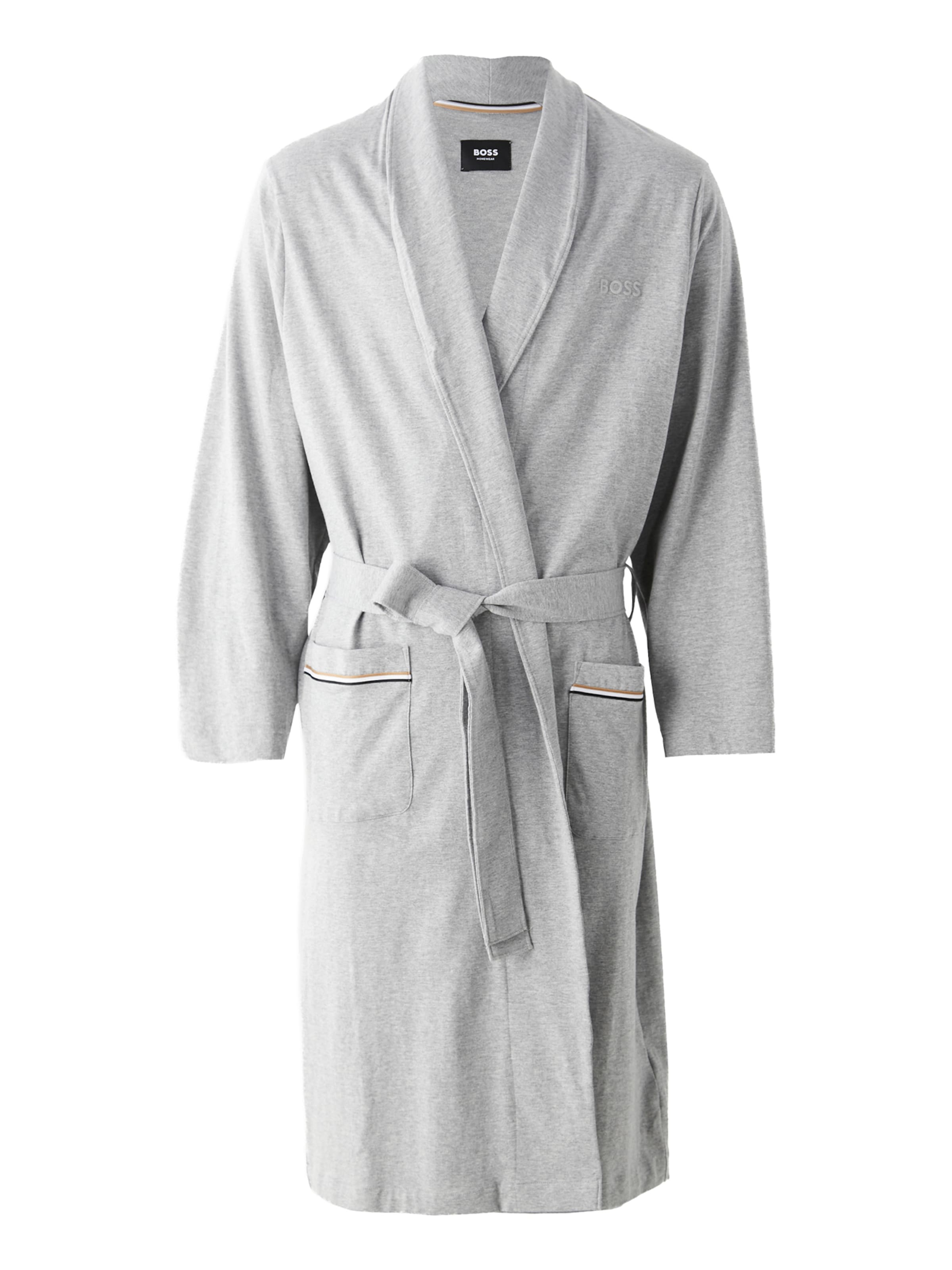 BOSS Bademantel in Grau: Vorderseite